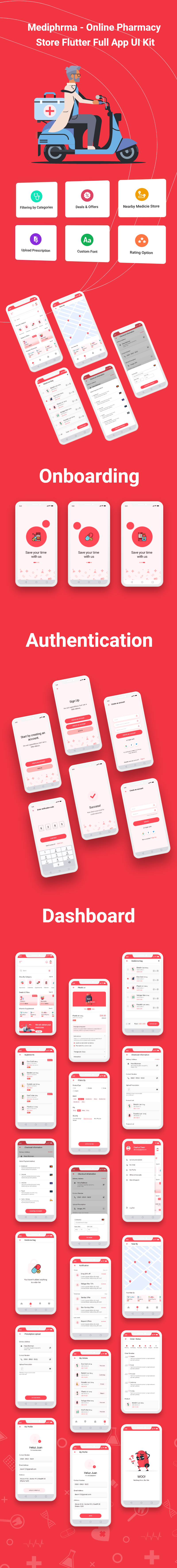 Mediphrma - Online Pharmacy Store Flutter Full App UI Kit - 2